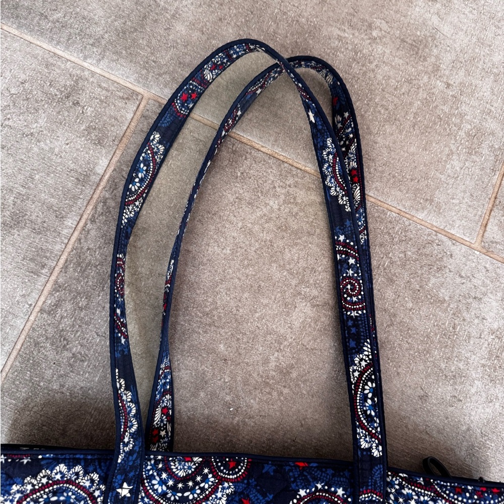 Vera Bradley Summer Stars tote bag purse - Picture 3 of 9